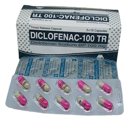 Capsule Diclofenac TR -100 (50pcs)