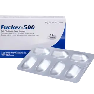 Tablet Fuclav-500mg (14pcs)