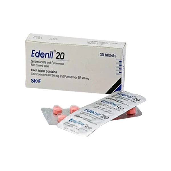 Tablet Edenil 20mg+50mg (50pcs)