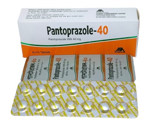 Tablet Pantoprazole 40mg  (Albion)  (70 pcs )