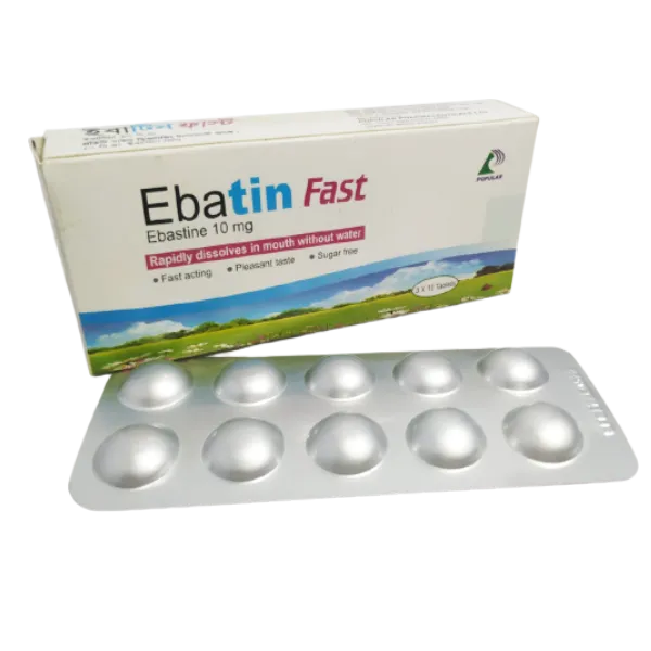 Tablet Ebatin Fast 10 mg ( 30 pcs )