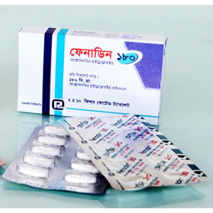 Tablet Fenadin 180 mg  ( 20 pcs)