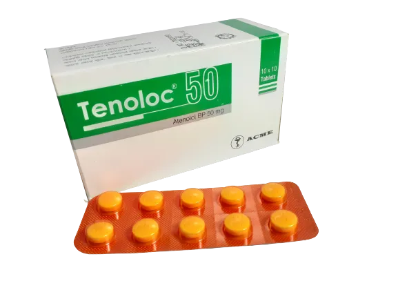 Tablet Tenoloc 50mg ( 100 pcs)