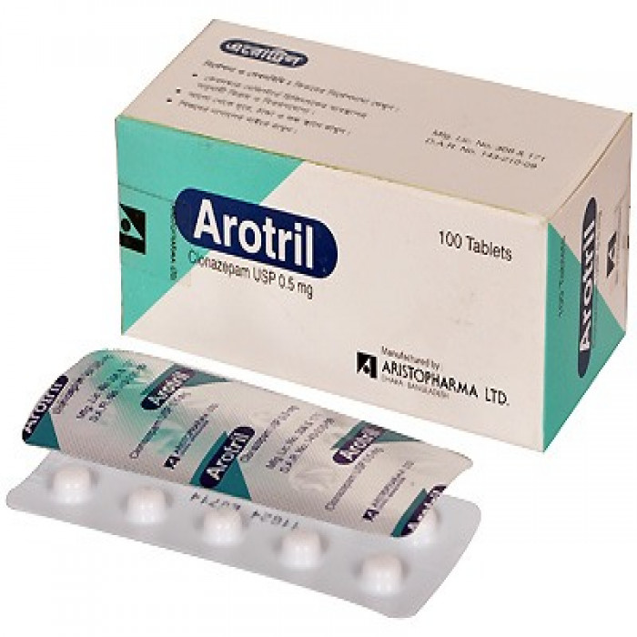 Tablet Arotril 0.5mg ( 100 tab )
