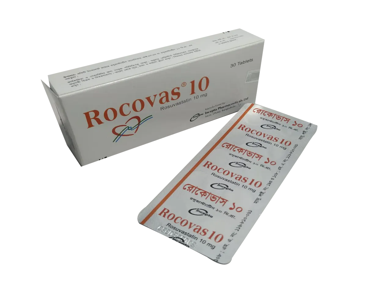 Tablet Rocovas 10mg ( 30 pcs )