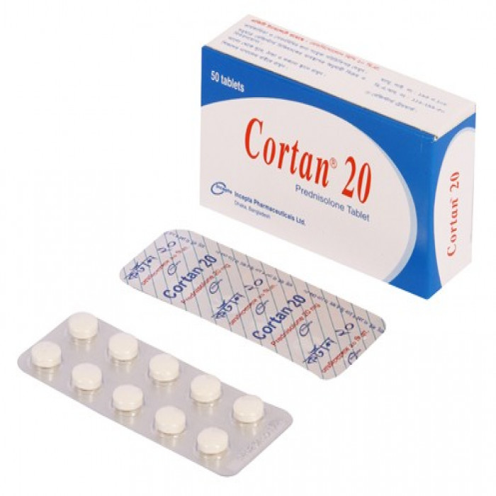 Tablet Cortan 20mg ( 50 pcs)