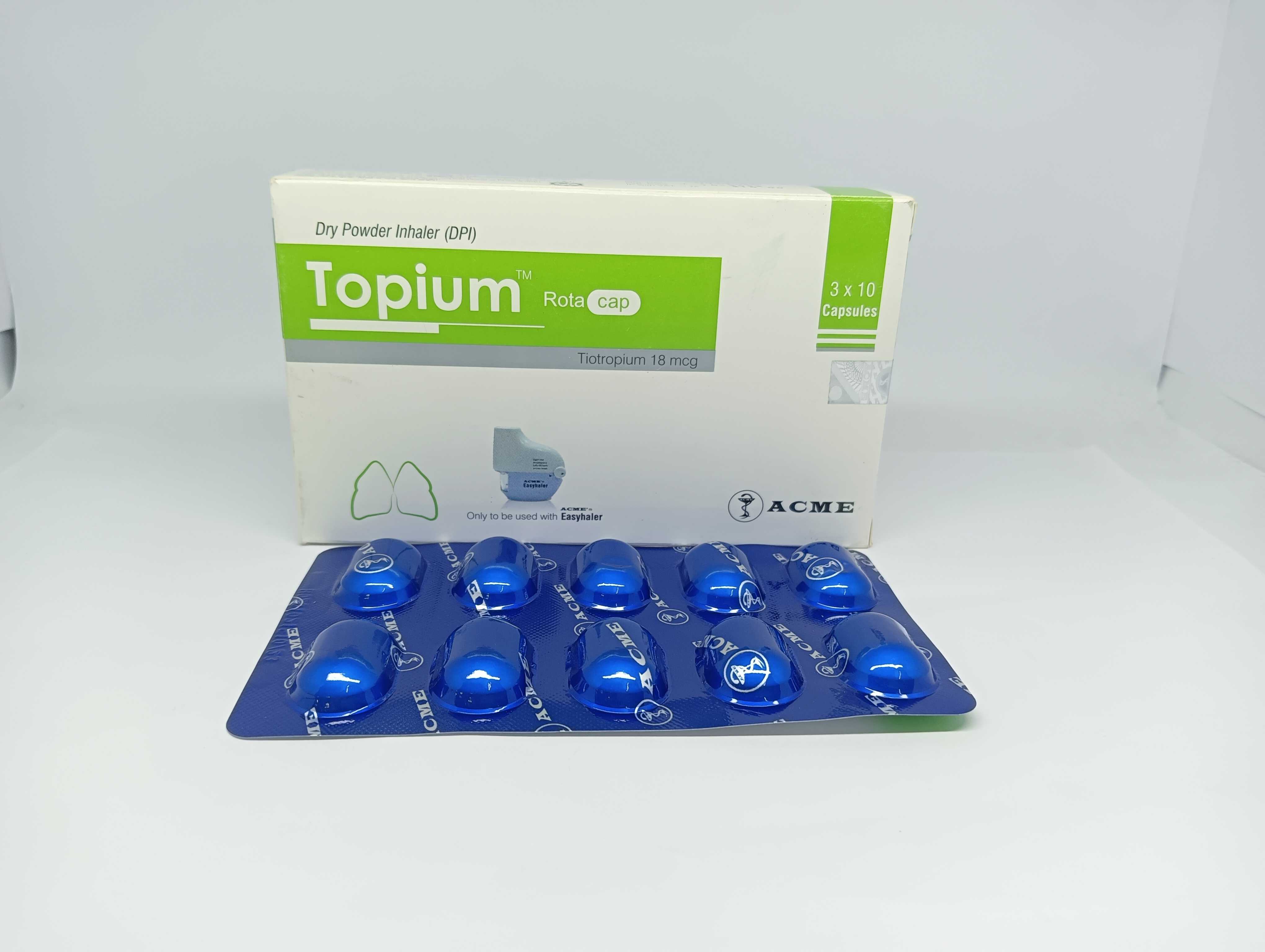 Capsule Topium Rotacap 18 mcg  (30pcs)