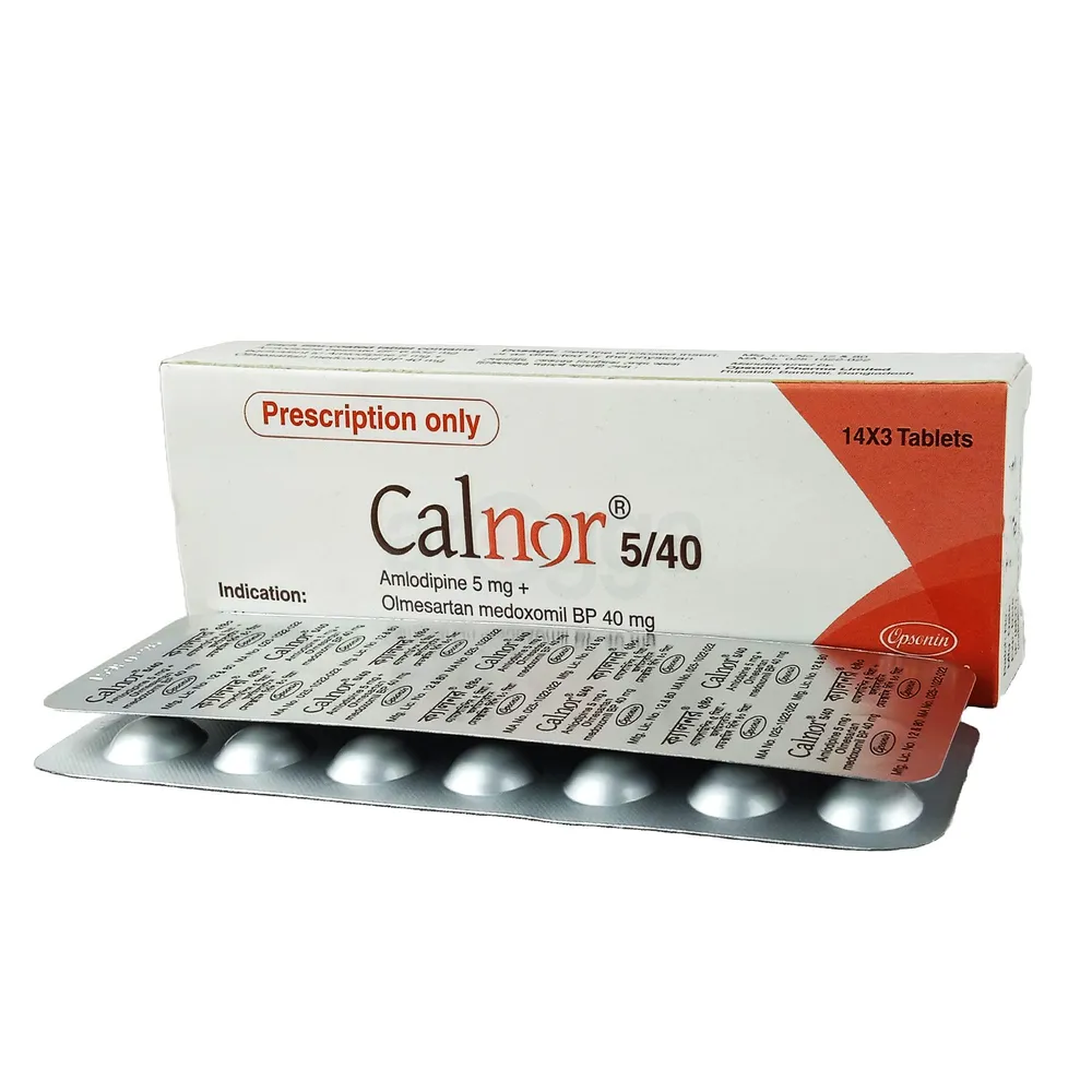 Tablet Calnor 5/40mg (42pcs)