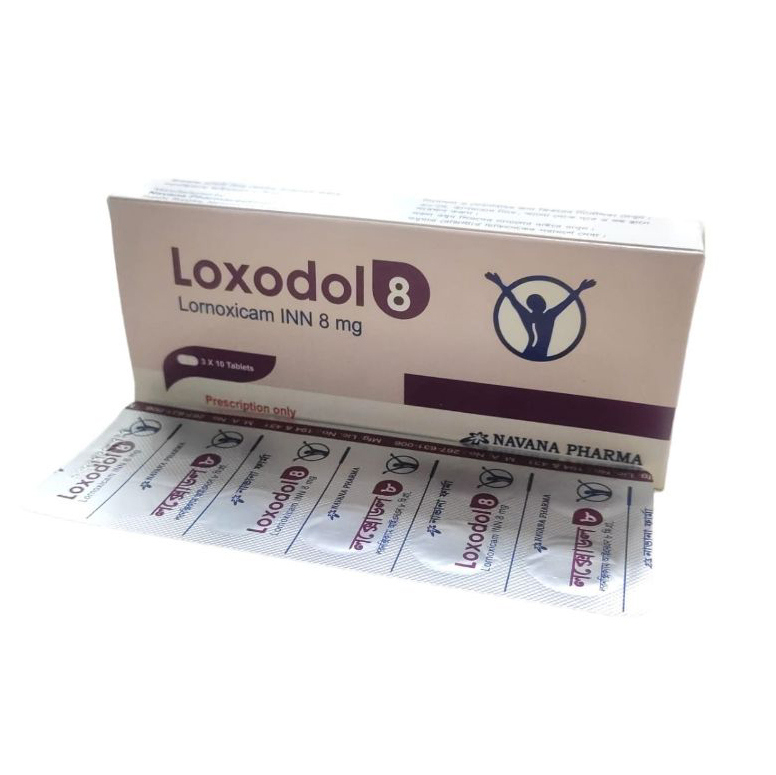 Tablet Loxodol 8mg (30pcs)