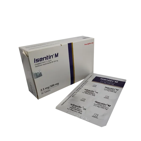 Tablet Isentin M500mg (30 pcs)