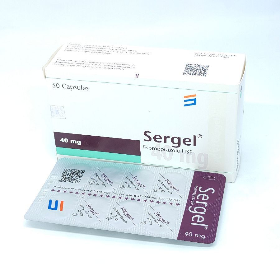 Capsule Sergel 40Mg (50 pcs)