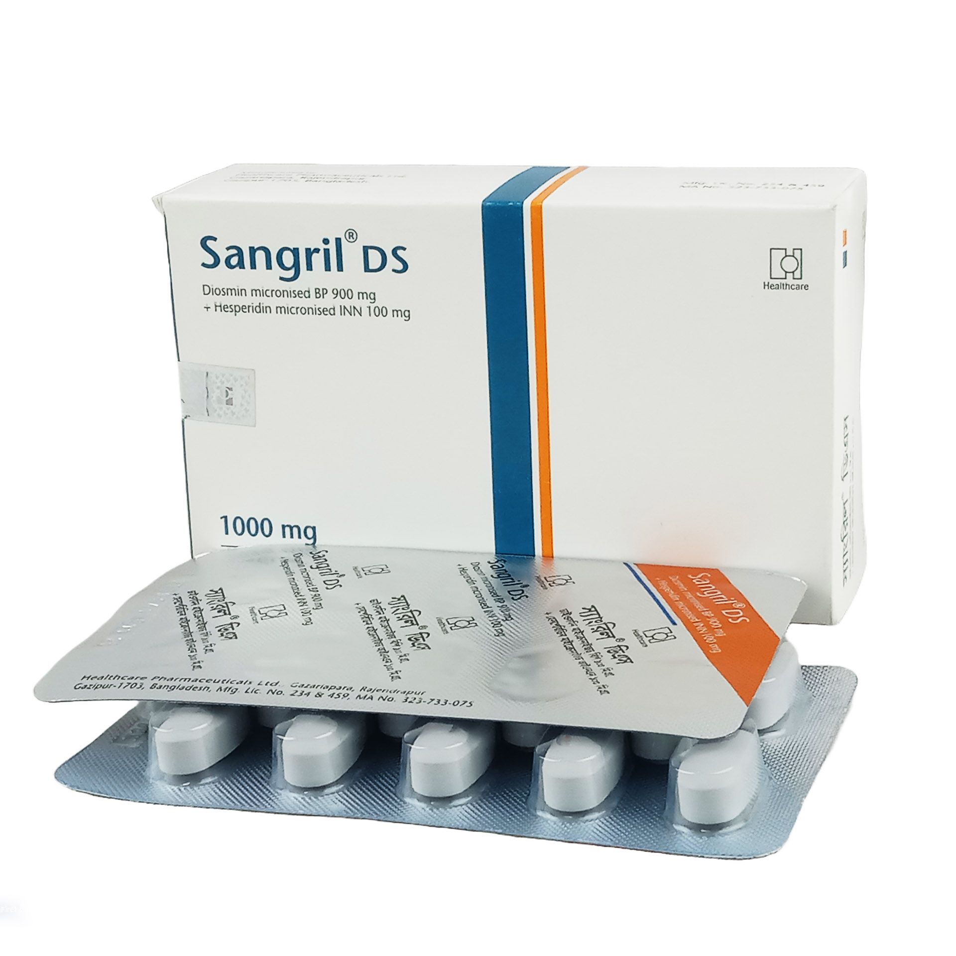Tablet Sangril Ds 900Mg+100mg (30 Tab)