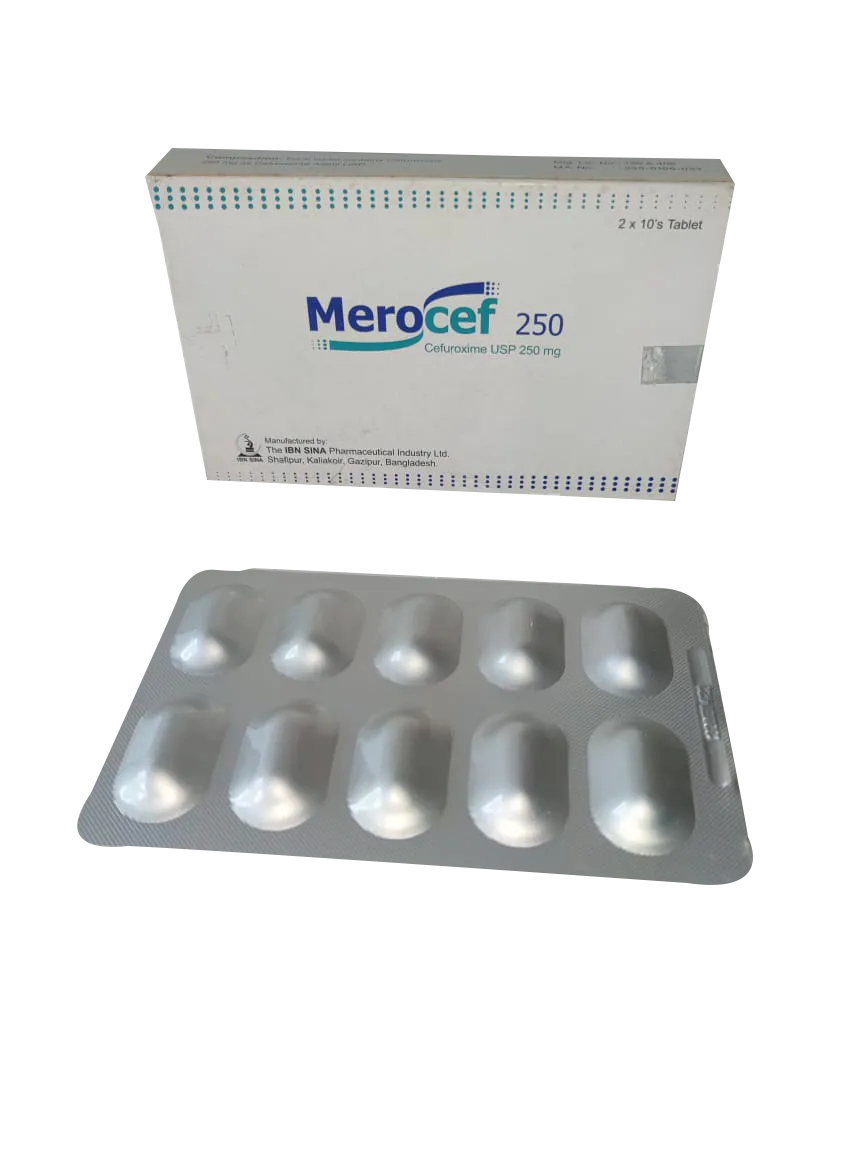 Tablet Merocef 250mg (20pcs)