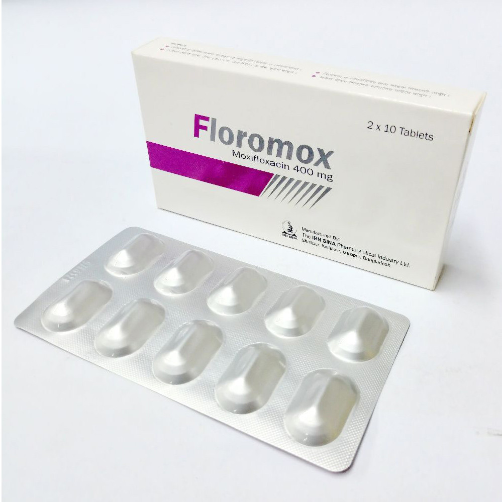 Tablet Floromox 400mg(20pcs)