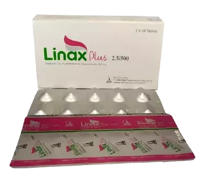 Tablet Linax Plus 2.5/500mg (60pcs)