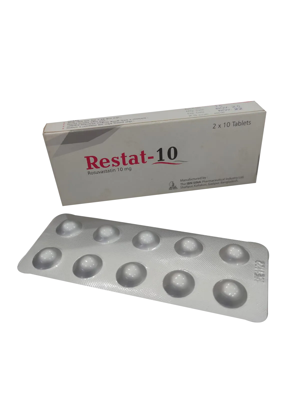 Tablet Restat 10mg (20pcs)