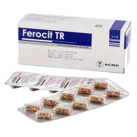 Capsule Ferocit Tr  (50 Pcs)