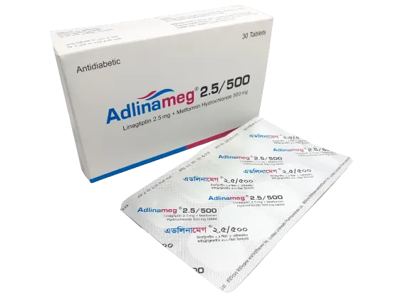 Tablet Adlinameg 2.5/500mg (30 pcs)