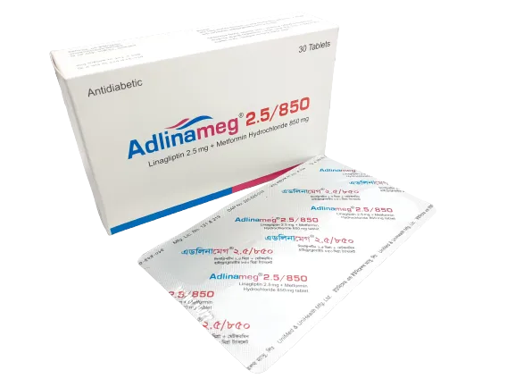 Tablet Adlinameg 2.5/850mg (30 pcs)