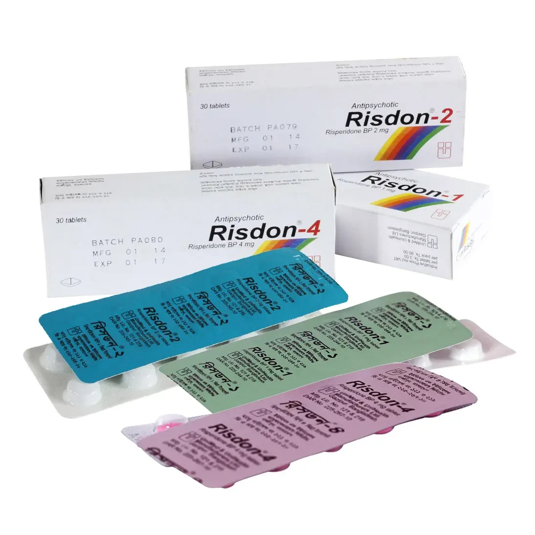 Tablet Risdon 4mg (30pcs)