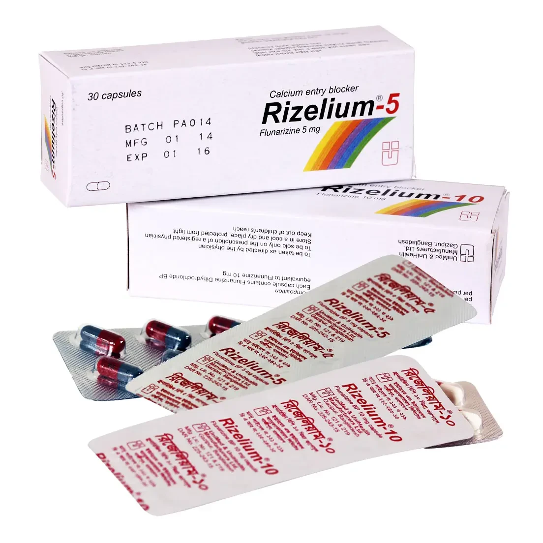 Capsule Rizelium 10mg (30pcs)