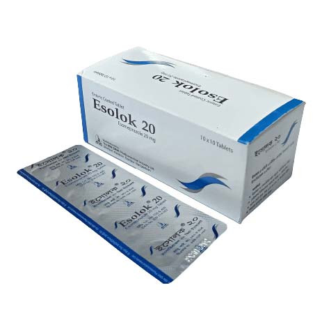 Tablet Esoloc 20mg (100pcs)