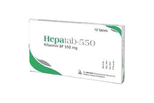 Tablet Hepatab 550mg (10pcs)