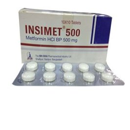 Tablet Insimet 500mg (100pcs)