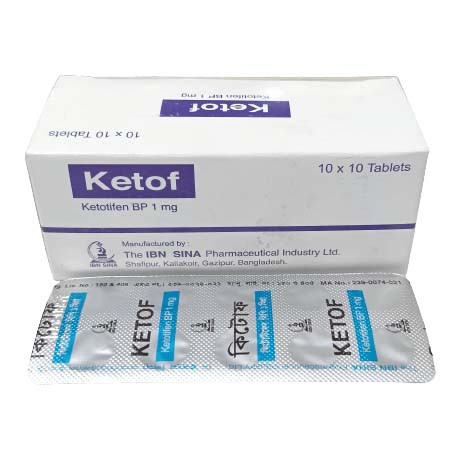 Tablet Ketof 1 mg (100pcs)