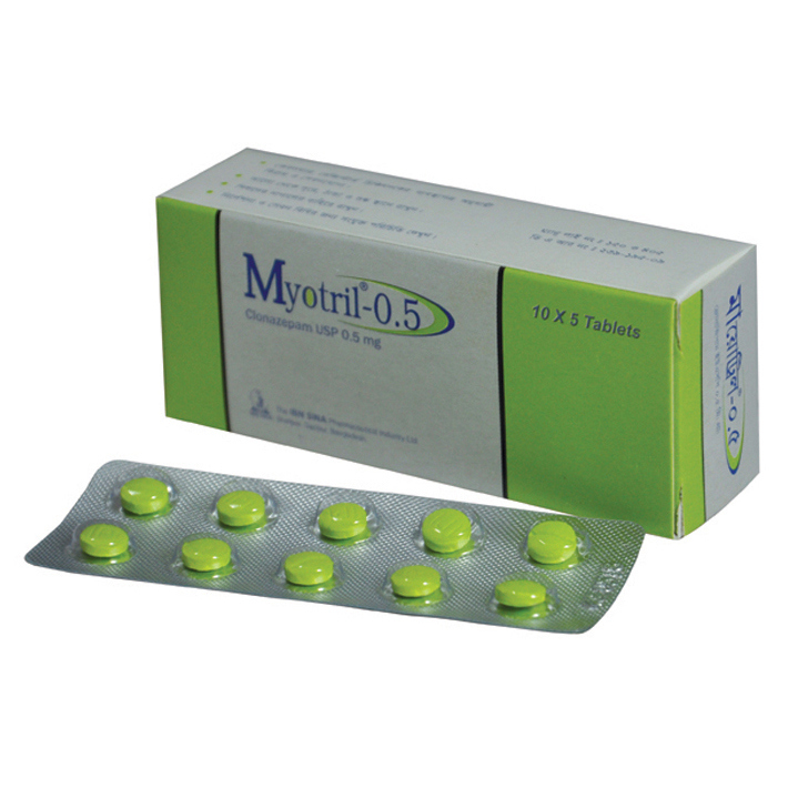 Tablet Myotril 0.5mg (50pcs)
