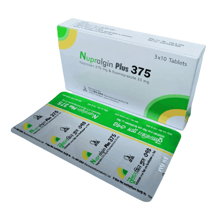 Tablet Nupralgin plus 375/20mg (30pcs)