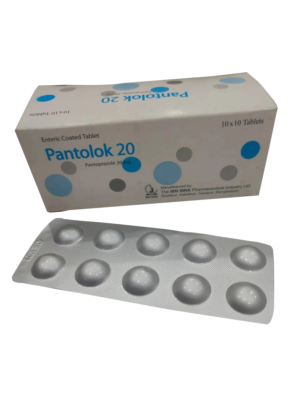 Tablet Pantoloc 20mg (100pcs)