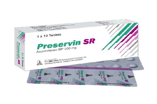 Tablet Preservin SR 200mg (30pcs)