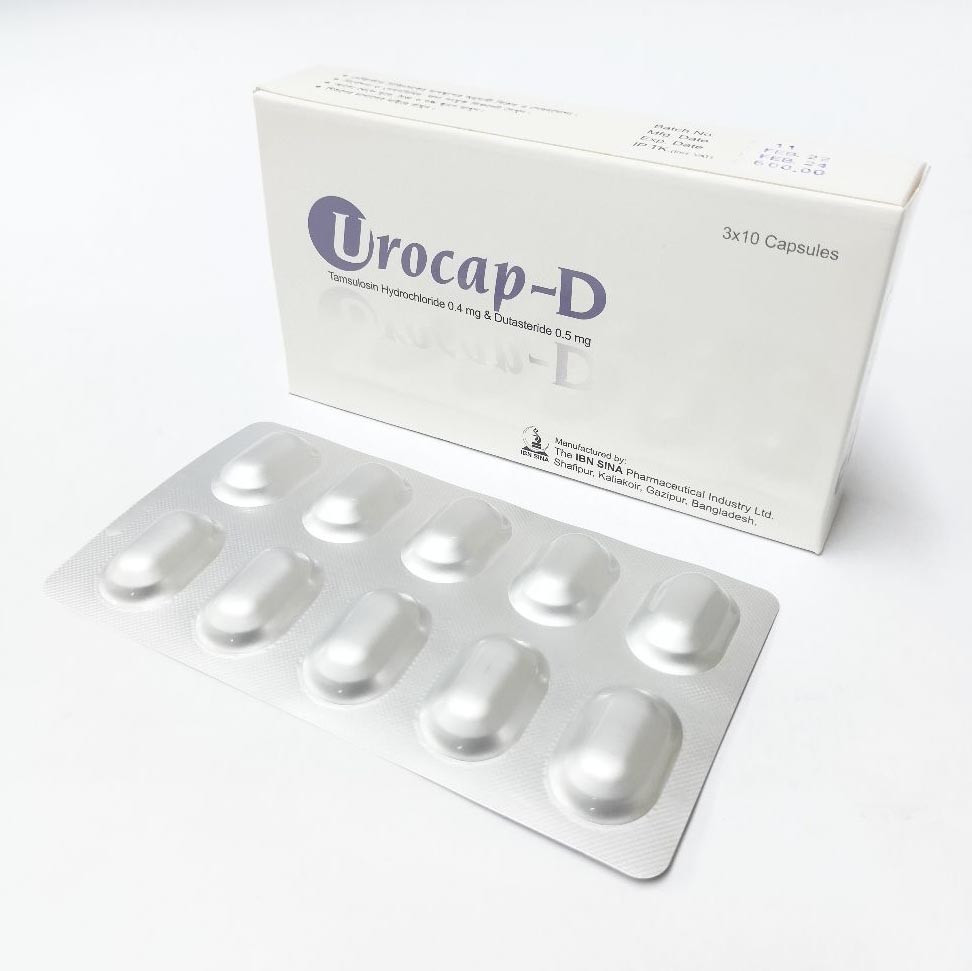 Capsule Urocap D 0.4mg+0.5mg (30pcs)