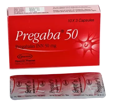 Capsule Pregaba 50mg (30pcs)