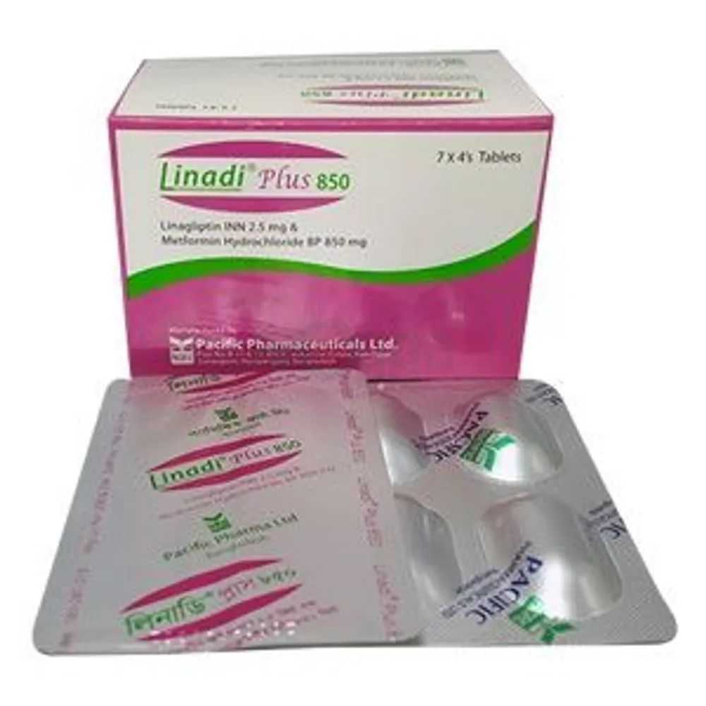 Tablet Linadi plus 2.5mg+850mg (28pcs)