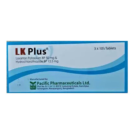Tablet Lk plus 50mg+12.5mg (30pcs)