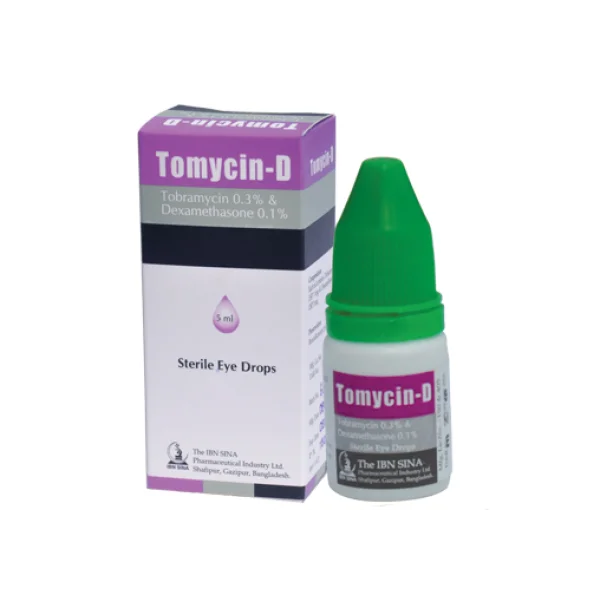 Eye Drop Tomycin D 0.1%+0.3% (5ml)