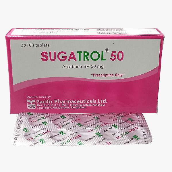 Tablet Sugatrol 50mg (30pcs)