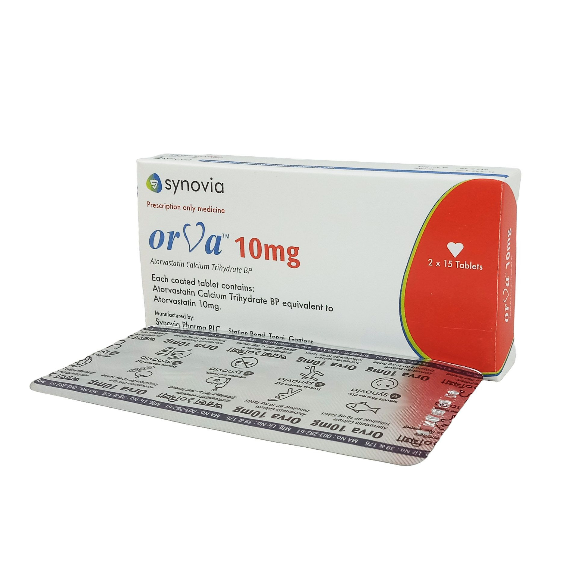 Tablet Orva 10mg (30pcs)