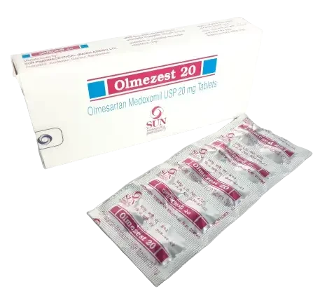 Tablet Olmegest 20mg (50 pcs)