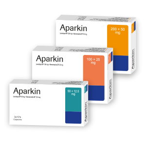 Capsule Aparkin 100mg+25mg (32pcs)
