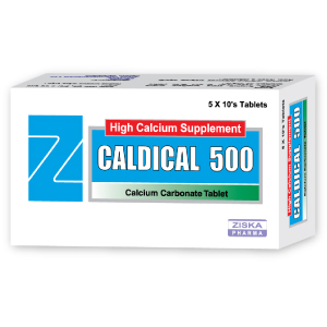 Tablet Caldical 500mg (50pcs)