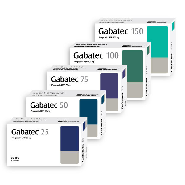 Capsule Gabatec 150mg (24pcs)