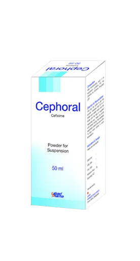 Syrup Cephoral 37.5mg (Powder For Suspension)