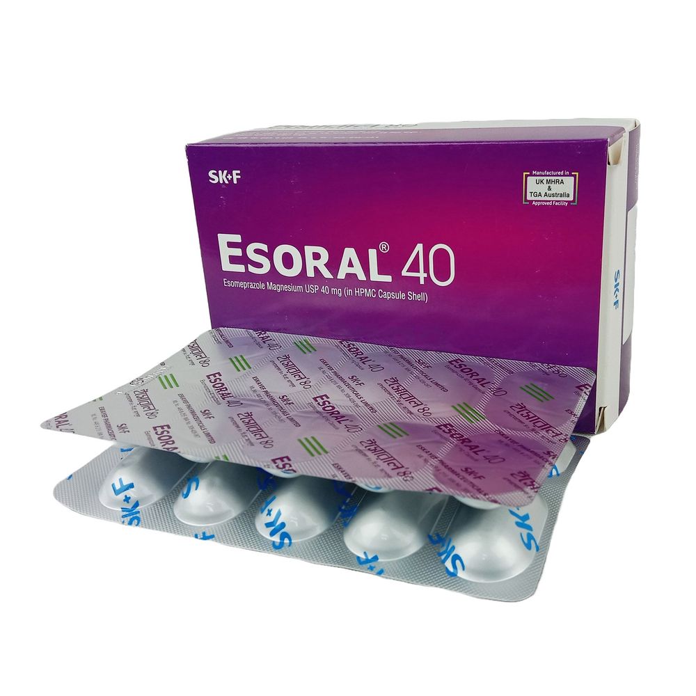 Capsule  Esoral 40mg (50pcs)