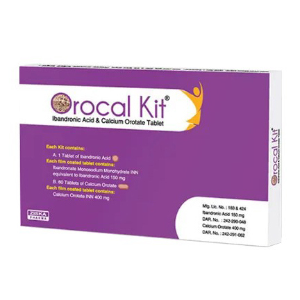 Tablet Orocal kit 150mg+400mg (1&60)