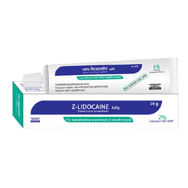 Gel Z-Lidocaine jelly (30gm)