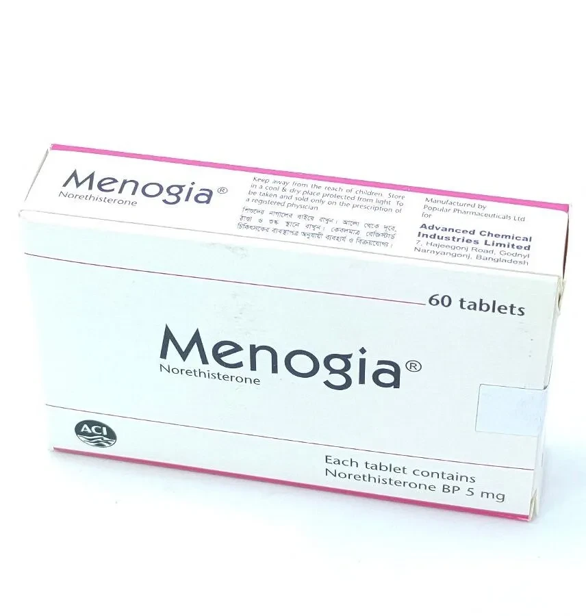 Tablet Menogia 5mg (60pcs)