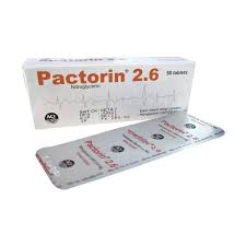 Tablet pactorin  2.6mg (50pcs)